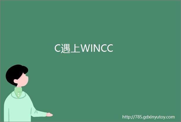 C遇上WINCC